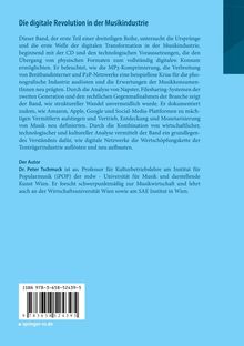 Text über die digitale Revolution in der Musikindustrie. Details zum Buchinhalt und Autor Dr. Peter Tschmuck. 