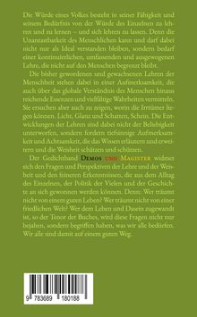 Thomas Klinger: Demos und Magister, Buch