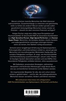 Texte im Bild: Buch über Hochsensibilität von Holger Fischer, HSP als High Sensitive Person, High Speed Performer, Human Super Power. Oben ein leuchtendes Gehirn.