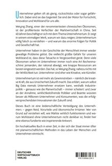 Text über das Unternehmertum: Unternehmer sind Motor für Fortschritt. Weijung Zhang erklärt die Wichtigkeit von Unternehmern.