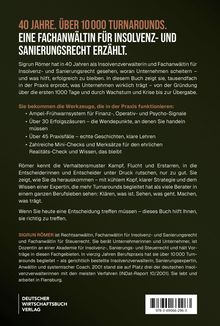 40 JAHRE. ÜBER 10.000 TURNAROUNDS. Eine Fachanwältin für Insolvenz- und Sanierungsrecht erzählt. Text über Sigrun Römer.