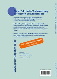Text zur Prüfungsvorbereitung. Enthält Checklisten, Training, Tipps, Musterlösungen. Inklusive Originalprüfungen 2022-2026.