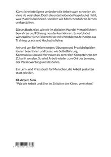 Künstliche Intelligenz verändert die Arbeitswelt. Fokus auf Menschlichkeit, Führung, Selbstführung und Sinn in der Arbeit.