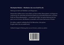 "Machtplatz Medizin – Meditation das neue Gold für alle" ist der Titel. Unten befindet sich ein Barcode.
