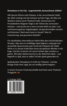 Showdown in Sin City - ungeschminkt, berauschend, tödlich! Ein mysteriöses Abenteuer in Pattaya. 2. Auflage 2026.