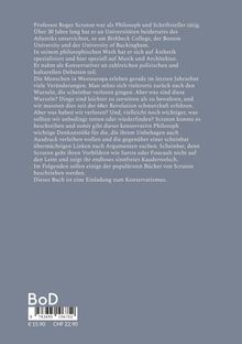 Beschreibung eines konservativen Philosophen, seiner Werke und deren Bedeutung für Westeuropa. Preisangaben unten.