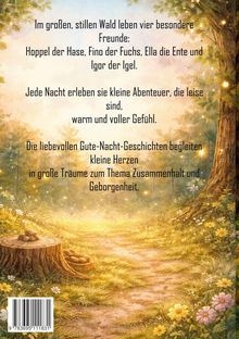 Ein einladender Waldweg mit Blumen und Lichtpunkten, eingerahmt von Bäumen in sanftem Sonnenlicht.