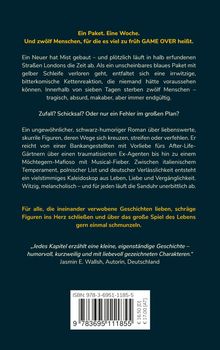 Ein Roman über ein mysteriöses Paket, das eine Kettenreaktion in London auslöst und zwölf Menschen in einer Woche sterben.
