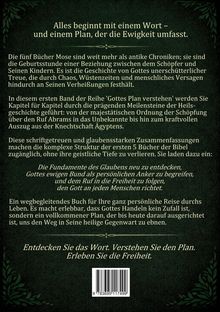 Ein Buchcover mit grünem Hintergrund. Text: "Alles beginnt mit einem Wort – und einem Plan, der die Ewigkeit umfasst."