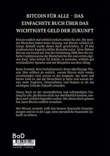 "BITCOIN FÜR ALLE - DAS EINFACHSTE BUCH ÜBER DAS WICHTIGSTE GELD DER ZUKUNFT" in weißer Schrift auf schwarzem Hintergrund.