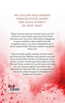 "Die Wälder der Smokies verschlucken jeden, der einen Schritt zu weit geht." Eine rote, blutrote Baumlandschaft.
