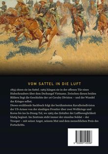 "VOM SATTEL IN DIE LUFT" - Text beschreibt die Geschichte der 1st Cavalry Division von 1855 bis zum Vietnamkrieg. Gemälde: Kavallerie.