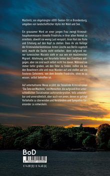 Beschreibung eines Romans über einen Mord in Brandenburg, Vorurteile, Geheimnisse und menschliche Interaktionen.