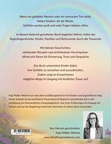 Wenn ein geliebter Mensch oder vertrautes Tier stirbt, fehlen Kindern oft die Worte. Gefühle werden groß und viele Fragen bleiben offen.