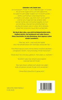 **Kalender: voll. Seele: leer.**

Ich funktioniere. Immer. Im Job. In Beziehungen. Im System. Bis ich eines Tages keine Luft mehr bekomme. Ein Buch über alles, was nicht im Beipackzettel steht. ISBN 978-3-695-16955-9. € (D) 16,99.