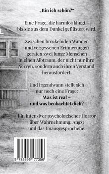 „Bin ich schön?“ Eine Frage, die harmlos klingt. Intensiver psychologischer Horror über Wahrnehmung und Angst.