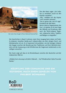 Der alte Mann sagte: „Um Indianer zu verstehen, musst du den Kojoten verstehen.“ Foto eines Mannes in Ruinen.