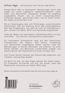 Einfach Allgäu – GIPFELBLICK STATT BLICK VOM GIPFEL. Buch über Wanderungen im Allgäu, barrierearm und familienfreundlich.