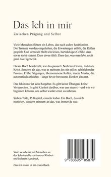 "Das Ich in mir – Zwischen Prägung und Selbst" behandelt stille, schleichende Prozesse und innere Klarheit.