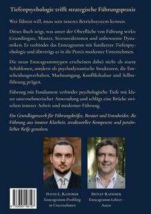 "Tiefenpsychologie trifft strategische Führungspraxis. Zwei Porträts von Anzugträgern mit Namen darunter und einem Barcode."