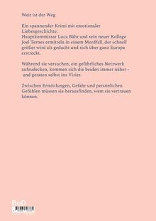 "Ein spannender Krimi mit emotionaler Liebesgeschichte: Hauptkommissar Luca Bähr und Joel Ternes ermitteln..." (Rosa Hintergrund)