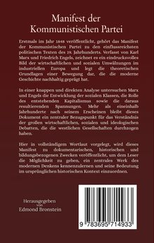 „Manifest der Kommunistischen Partei“ beschreibt den historischen, wirtschaftlichen und sozialen Einfluss und Kontext.