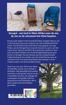 Senegal - ein Land in West-Afrika, wo das Meer, die Sonne und die Jahreszeiten den Rhythmus bestimmen. Illustration mit Stühlen.