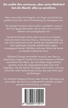 Eine sinnliche Regency-Geschichte über Schuld, Vertrauen und eine Liebe, die aus der Entscheidung entsteht, zu bleiben.