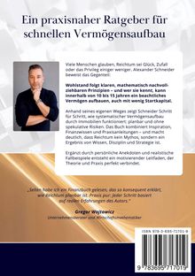„Ein praxisnaher Ratgeber für schnellen Vermögensaufbau“. Mann mit verschränkten Armen, nachdenklich.