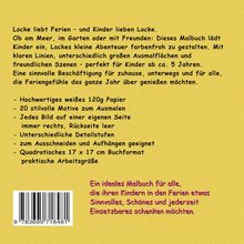 Beschreibung eines Malbuchs: Passend für Kinder ab 5 Jahren mit 20 stilvollen Motiven. Praktische 17x17 cm Arbeitsgröße.