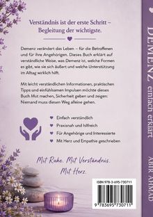 Text: „Verständnis ist der erste Schritt – Begleitung der wichtigste.“ Bild mit Lavendel, Kerze, Steinen.