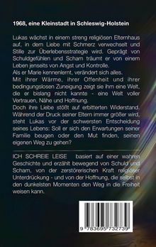 1968, eine Kleinstadt in Schleswig-Holstein. Lukas wächst in einem streng religiösen Elternhaus auf, geprägt von Schuldgefühlen.