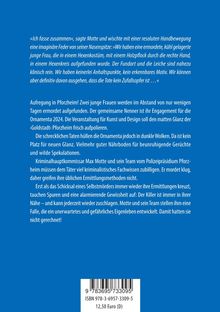 Ein spannender Kriminalfall in Pforzheim: Frauenmorde, Kunstveranstaltung, Ermittler Max Motte, gefährlicher Täter in der Nähe.