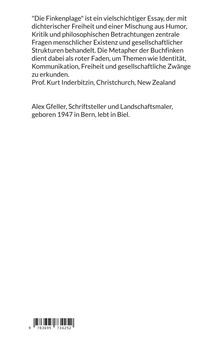 Ein vielschichtiger Essay über Identität, Freiheit und gesellschaftliche Zwänge. Alex Gfeller, Schriftsteller, lebt in Biel.