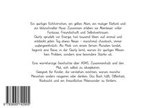 Ein quirliges Eichhörnchen, ein gelbes Alien und Freunde erleben Abenteuer voller Fantasie. Thema: ADHS, Mut, Zusammenhalt.