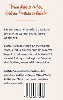 "Wenn Männer lachen, lernt die Prostata zu lächeln." Beschreibung eines Buches über die Prostata mit Humor und Wissen.
