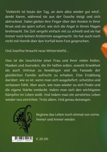 Zitat über Hoffnung und Angst, Handlungszusammenfassung, Preisangabe (€ 20,00), florales Muster.