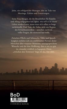 Ein Mann namens John lebt im Takt von Meetings. Im Hintergrund Abendstimmung und Skyline über Wasser.