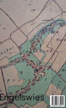 "Engelswies" steht groß unten. Eine Karte zeigt ein Dorf mit grünen und beigen Flächen, durchzogen von Linien.