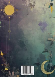 Strichcode: 9783695771936. Illustration mit gelbem Sonnenmotiv, Mond und Pflanzen auf dunklem, texturiertem Hintergrund.
