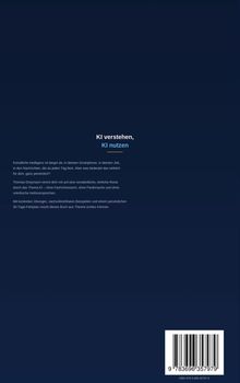 "KI verstehen, KI nutzen" in blauer Schrift. Beschreibung über KI im Alltag und Versprechen eines persönlichen 30-Tage-Fahrplans.