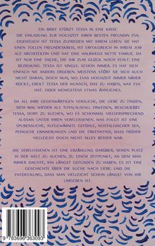 Ein Text erzählt von Tessas Krise durch die Hochzeitseinladung ihrer Freundin. Tessa sucht Liebe und findet alte Gefühle.