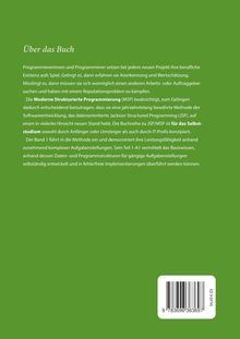 Text über Buchinhalt auf grünem Hintergrund. Unten rechts Barcode, Preis: 34,50 €. Keine zusätzlichen Details.