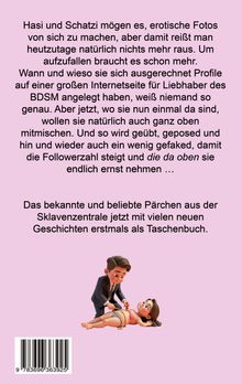 Text über ein Paar, das erotische Fotos macht und in der BDSM-Community aktiv ist. Unten eine Illustration.
