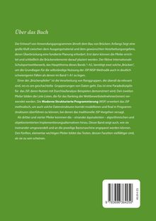 „Über das Buch“: Beschreibung der Anwendung von JSP/MSP-Methodik, inklusive Ranggruppenbearbeitung und Testen. Hintergrund: Grün.