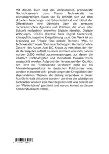 "Technokratie verstehen" ist ein umfassendes Nachschlagewerk zu technokratischen Agenden und wichtigen Sachbuchthemen.