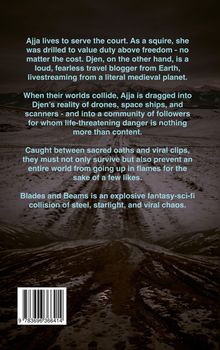 Text über Fantasy-Sci-Fi-Abenteuer: Konflikt zwischen Pflichten und populären Medien in einer verschneiten Landschaft.