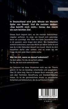 Text über Gewalt in Deutschland. Hintergrund zeigt ein dunkles Gebäude mit erleuchteten Fenstern.