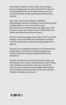 Texte über Markthallen als lebendige Orte, Studien von Wilfried Weisenberger und Analysen zu 32 Markthallen.