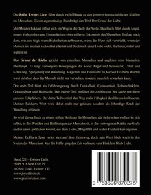 Titel: Der Grund der Liebe. Band XII – Ewiges Licht. Mit Meister Eckhart öffnet sich ein Weg in die Tiefe der Seele. ISBN 9783696370275.